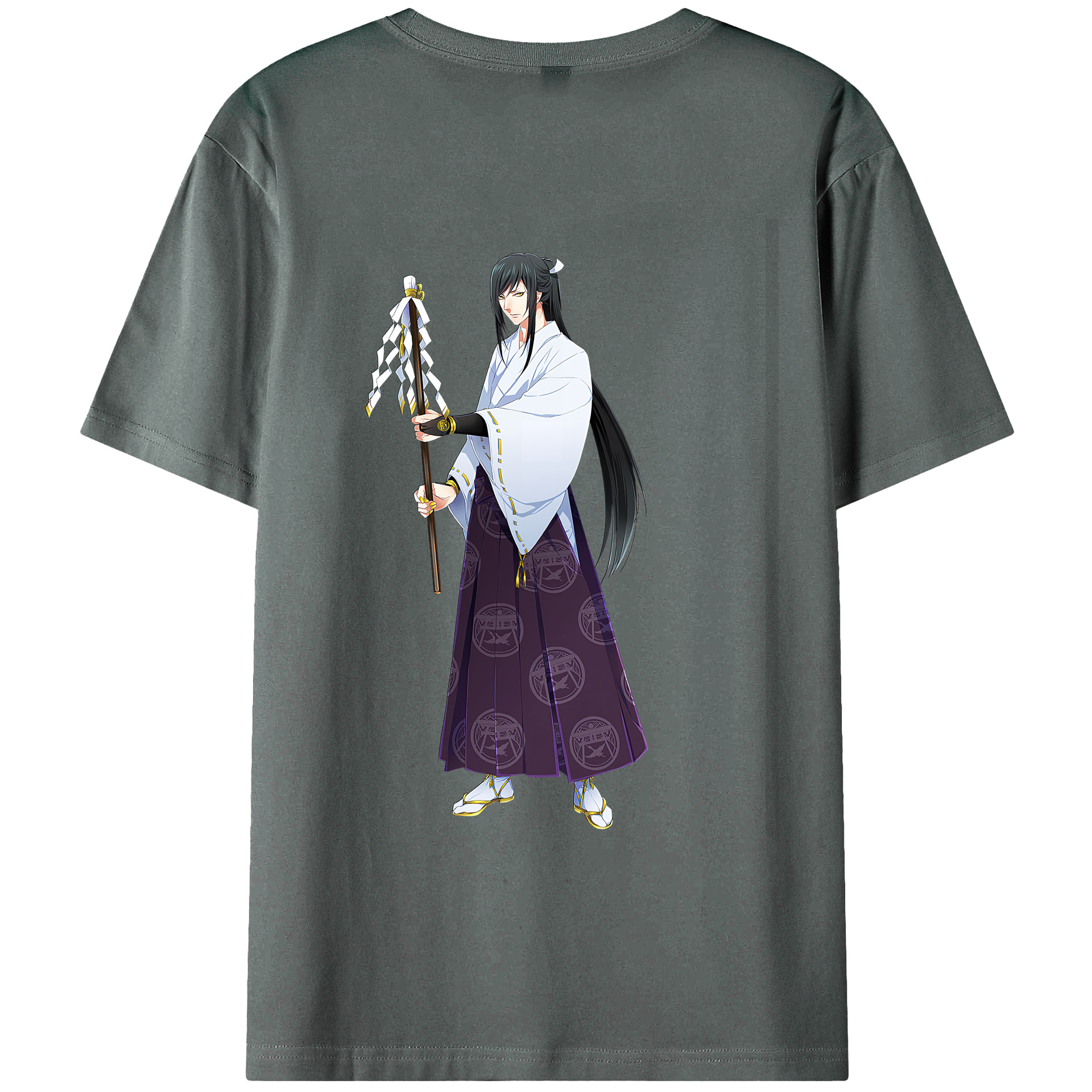 （画像用） 刀剣乱舞 Touken Ranbu 綿100％半袖Tシャツ（背面プリント）